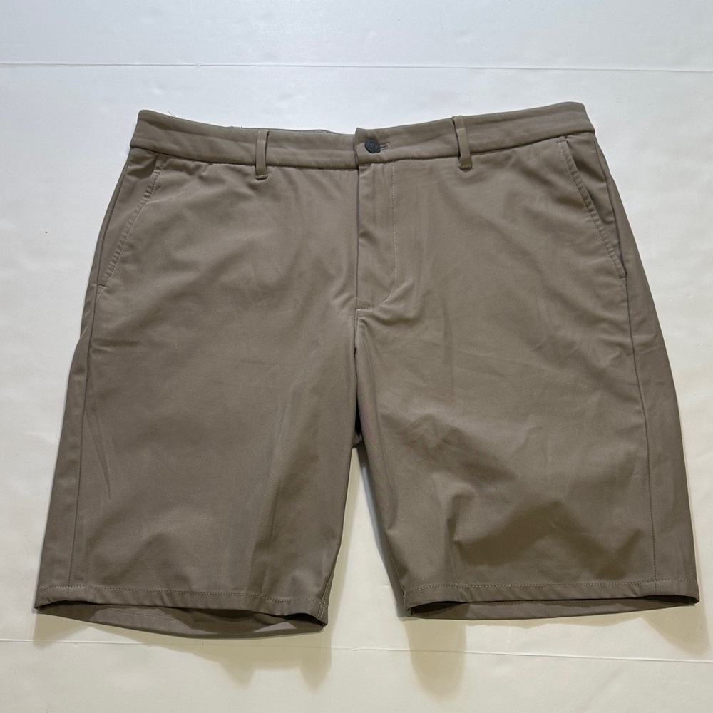 Johnnie-O Calcutta Prep Formance 9" Shorts In Light Khaki
